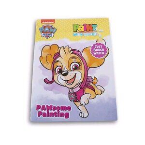 Paw Patrol Paint with Water Coloring Book-Pawsome Painting